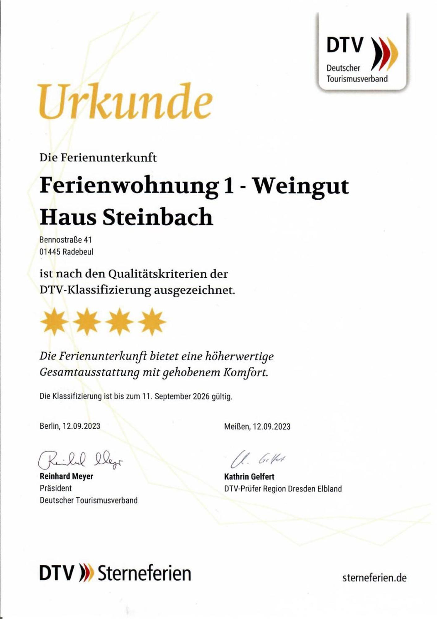 Willa Weingut Haus Steinbach Radebeul Pokój zdjęcie
