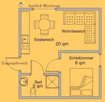 Willa Weingut Haus Steinbach Radebeul Pokój zdjęcie